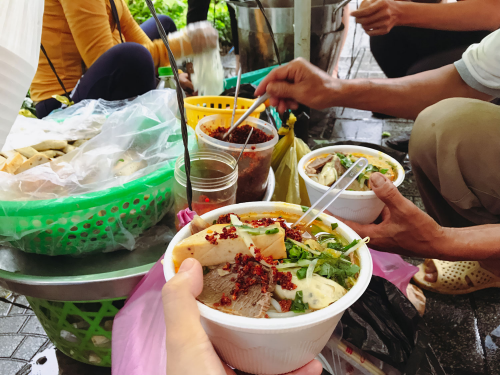 Eating Shellfish in Ho Chi Minh City