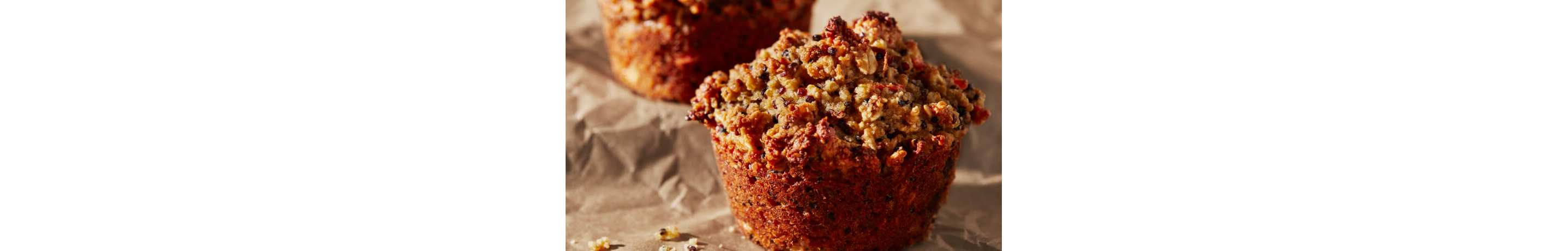 Gluten Free Quinoa Power Muffins.