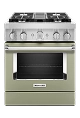 A stainless steel KitchenAid® refrigerator