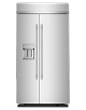 A stainless steel KitchenAid® refrigerator