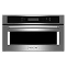 A KitchenAid® Built-In Microwave. 