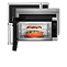 A collection of KitchenAid Microwaves. 