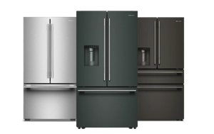 A collage of KitchenAid® French Door Refrigerators