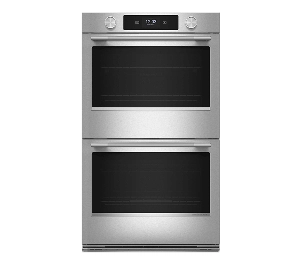 A 30" Smart Double Wall Oven with Assisted Cook Cycles.