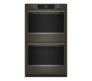 A 30" Smart Double Wall Oven with Assisted Cook Cycles.