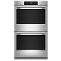 A KitchenAid® Double Wall Oven.