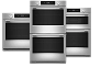 Three KitchenAid® wall ovens.