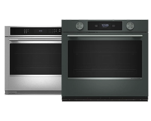 Two KitchenAid wall ovens.