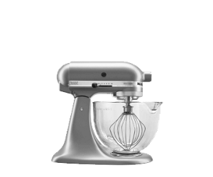 KitchenAid® stand mixer.