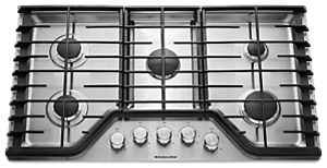 A KitchenAid® ADA compliant cooktop