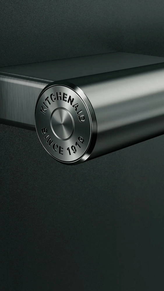 The detail on the end of a handle.