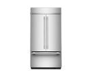 A 42" French Door Refrigerator.