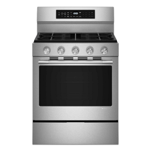 A KitchenAid® Freestanding Range.