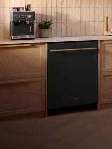 A suite of KitchenAid® appliances in the Juniper finish