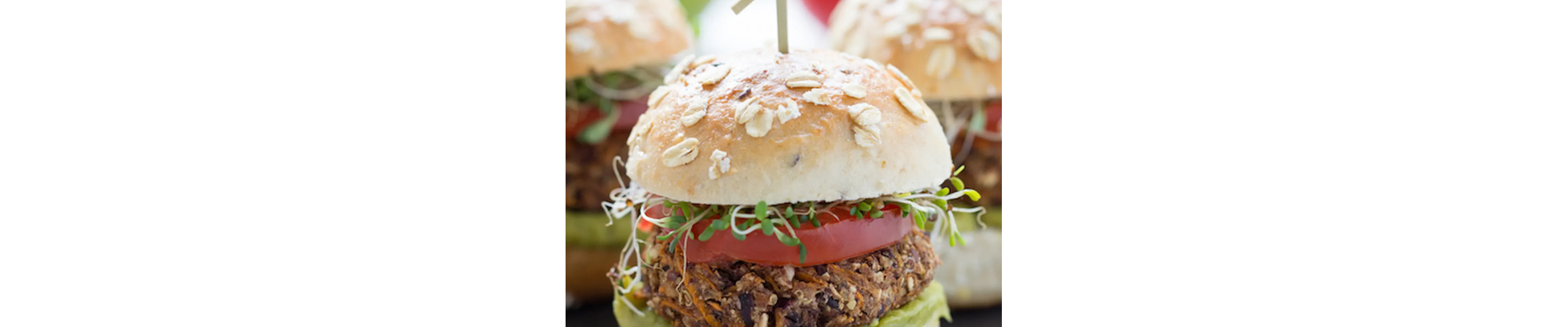 Sweet potato black bean burger 