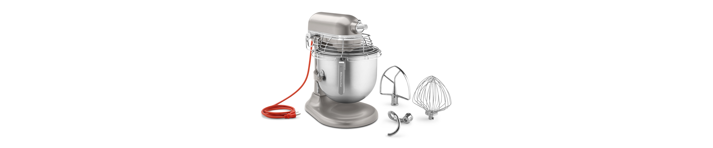 NSF® certified commercial series 8 quart bowl-lift stand mixer with stainless steel bowl guard and 1.3 HP motor
