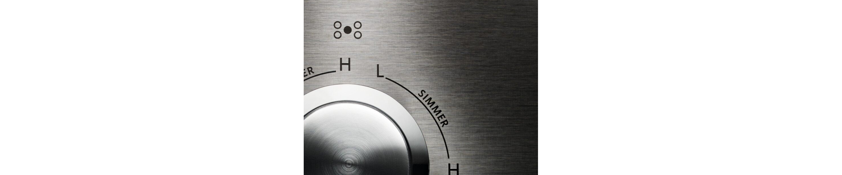 Gas cooktop burner knob
