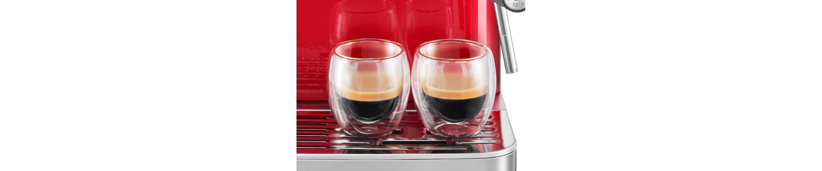 Two shots of espresso
