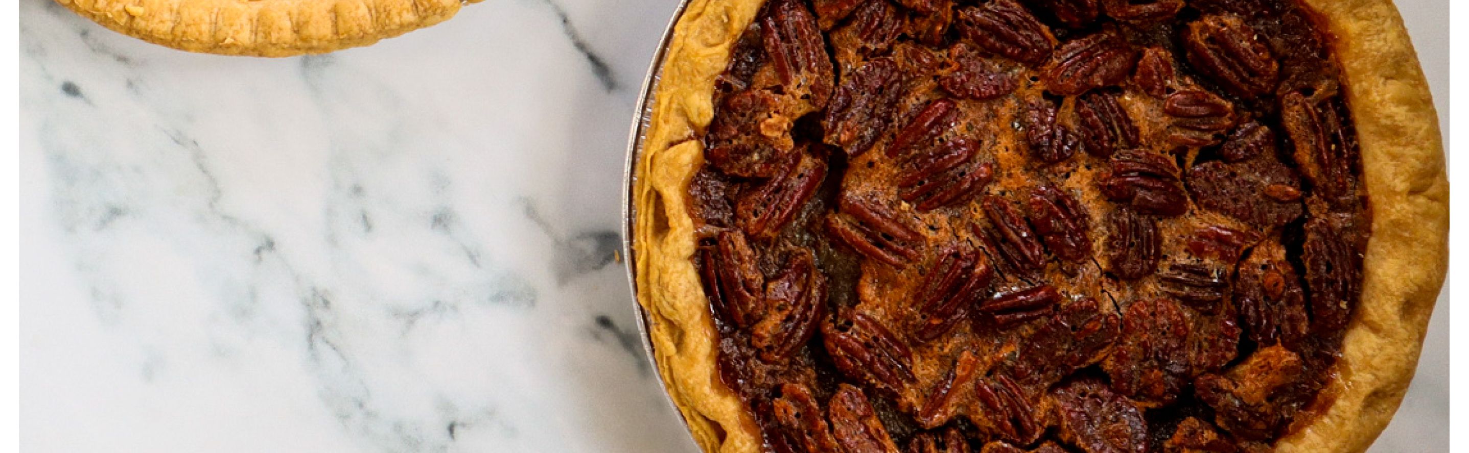 Homemade pecan pie