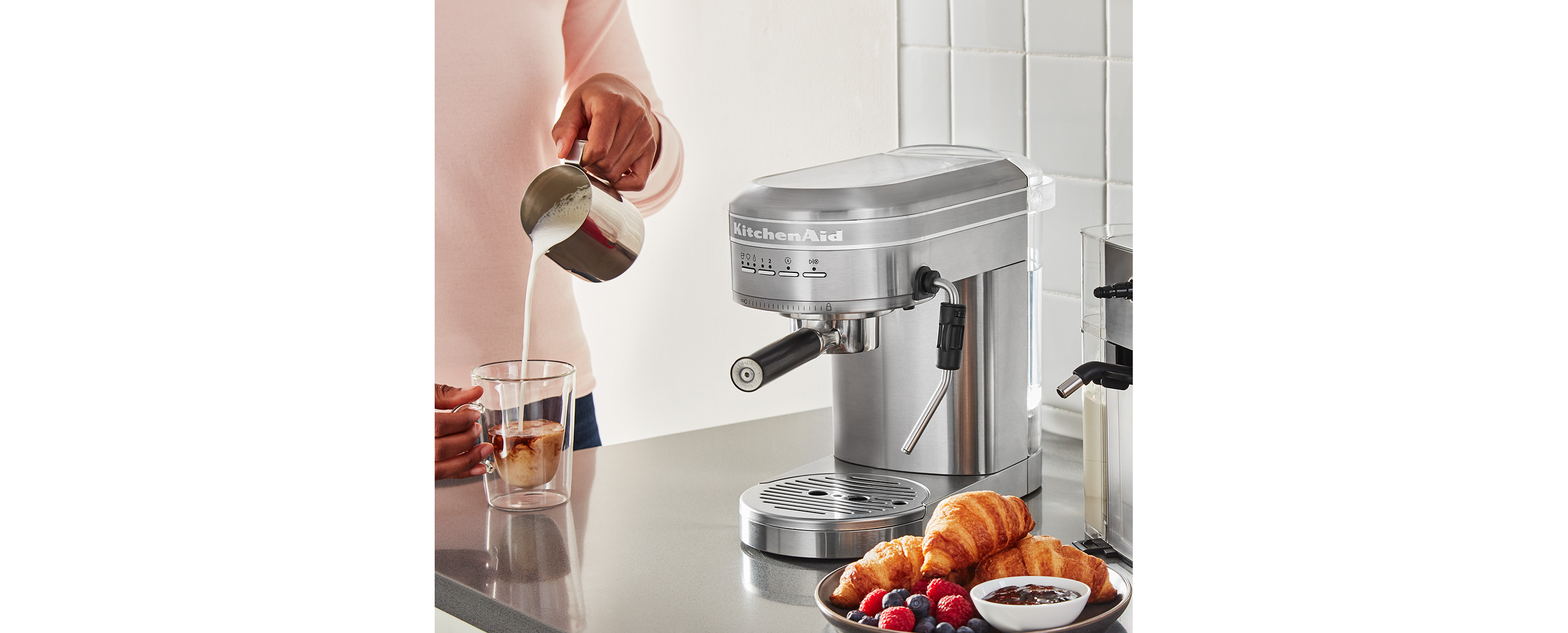 KitchenAid® coffee maker.