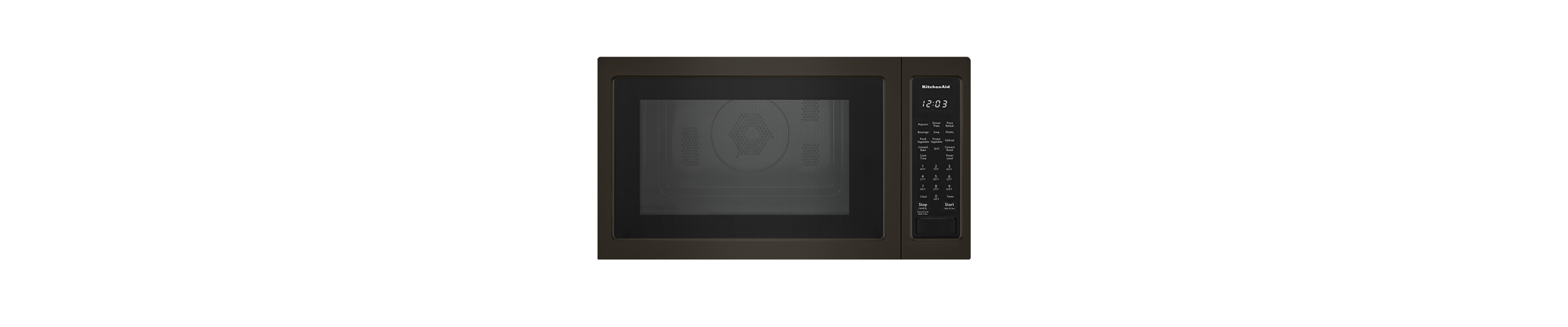 KitchenAid® 21 3/4" Countertop Convection Microwave Oven with Printshield™ Finish - 1000-Watt