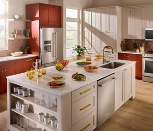 A suite of KitchenAid® appliances.