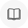 An open book.