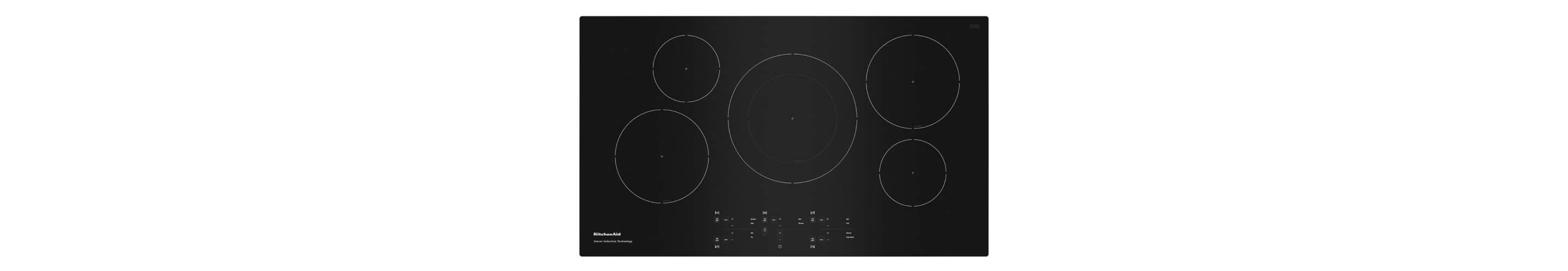 KitchenAid® 36" 5-Element Sensor Induction Cooktop