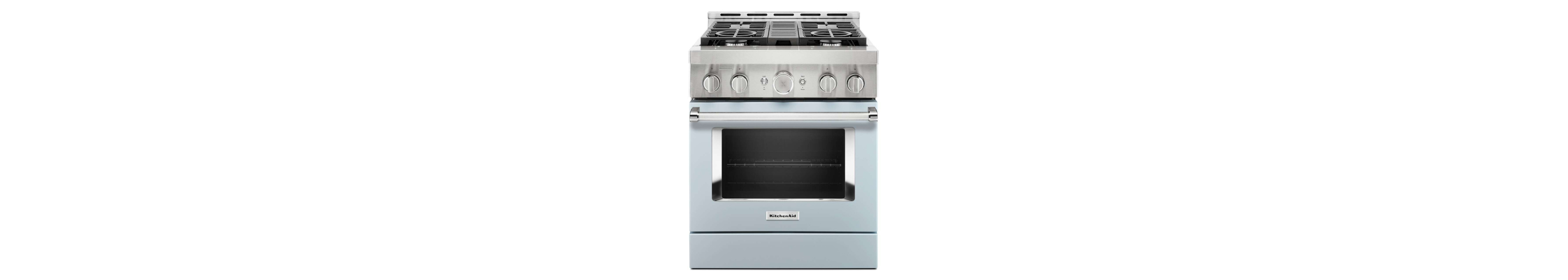 Kitchenaid® 30'' Smart Commercial-style Gas Range With 4 Burners