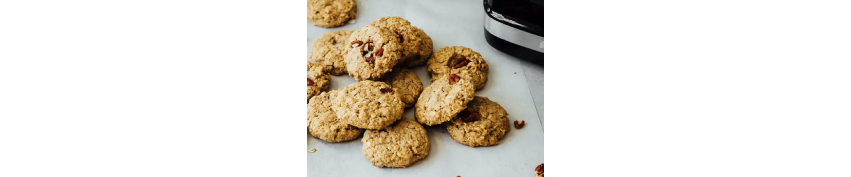 Maple pecan butter cookies.