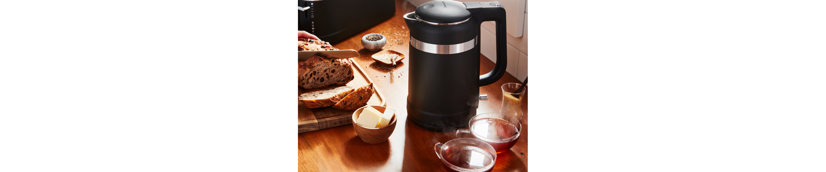 Black KitchenAid® electric kettle
