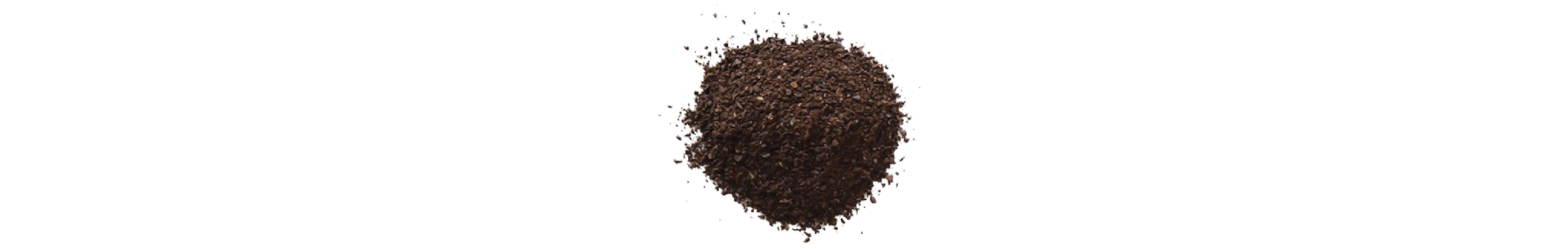 Coarse coffee grounds for cold brew