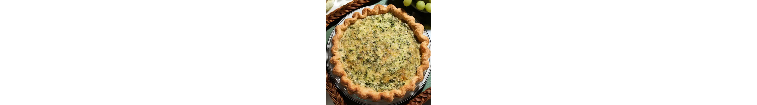 Herbed zucchini quiche from Yummly recipe
