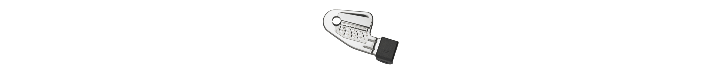 An extra fine spiralizing blade.
