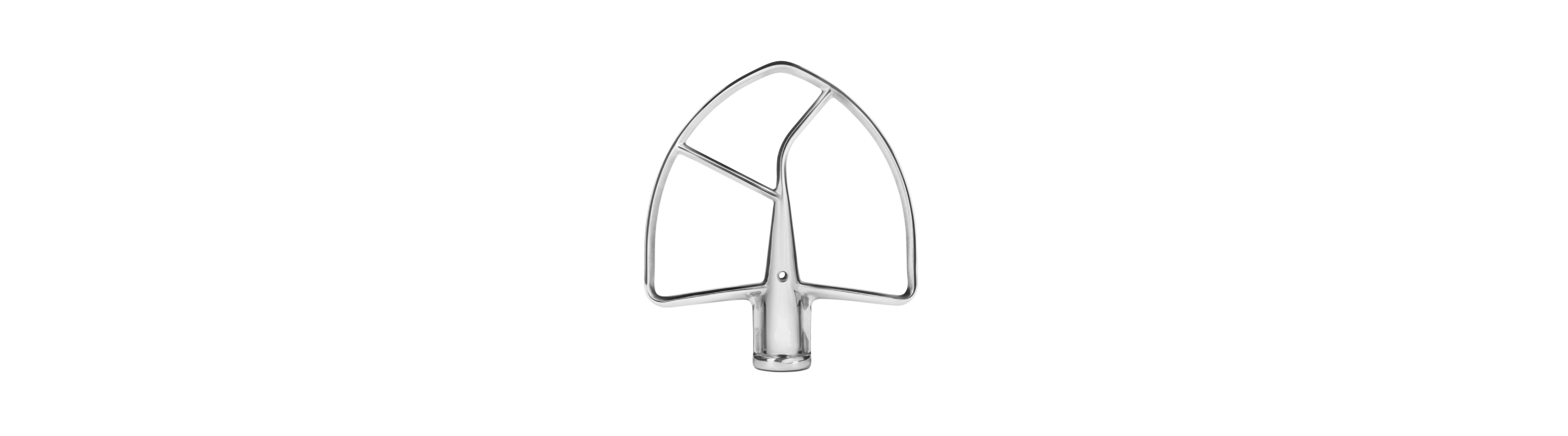 Flat beater attachment