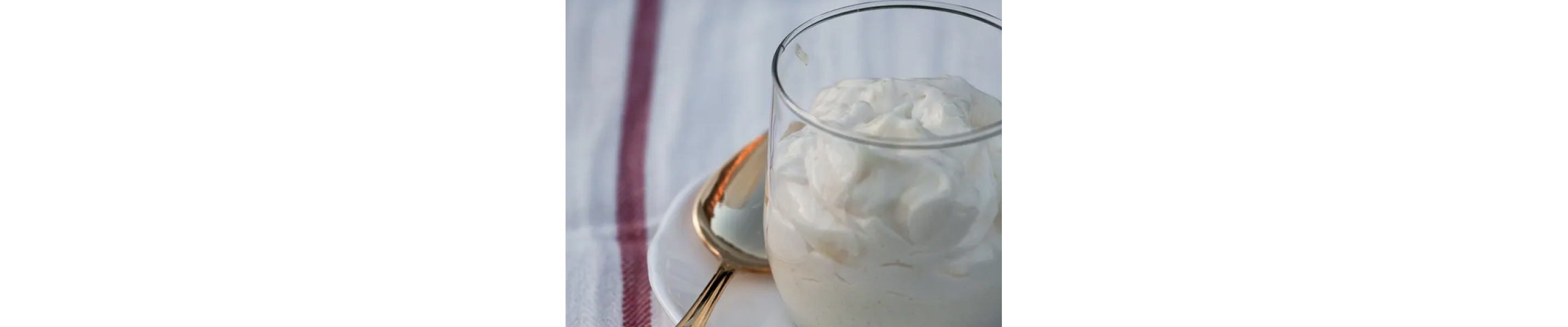 Cup of mayonnaise