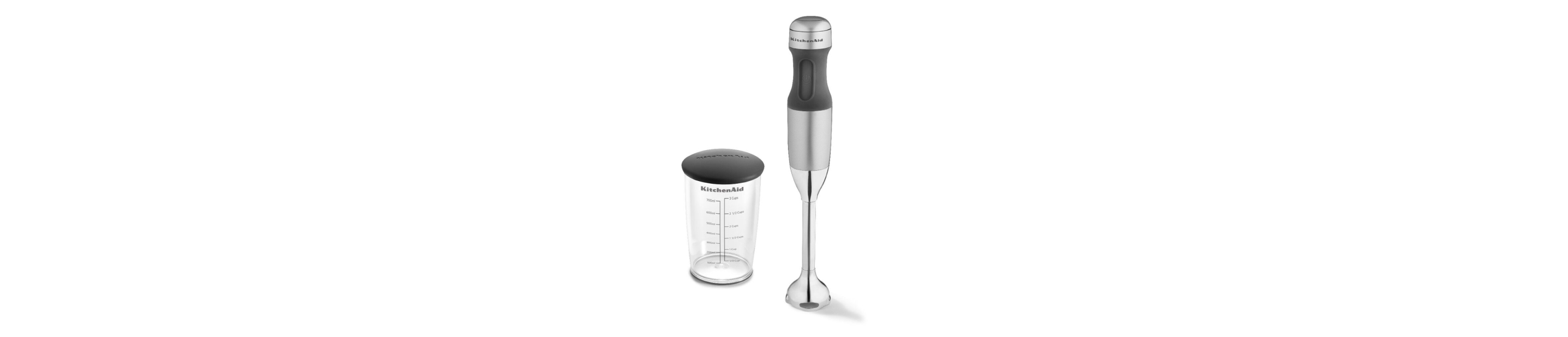 KitchenAid® 2-Speed Hand Blender with blending jar