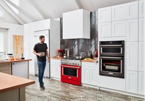 A suite of KitchenAid® appliances.