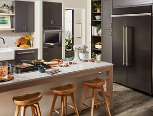 A suite of KitchenAid® appliances.