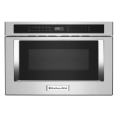 A KitchenAid® Built-In Microwave
