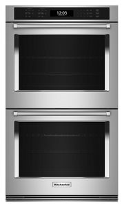 KitchenAid® 30" Double Wall Ovens with Air Fry Mode