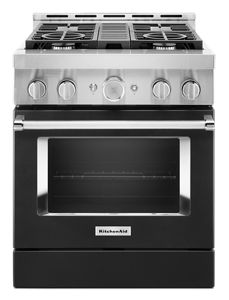 KitchenAid® 30'' Smart Commercial-Style Gas Range with 4 Burners