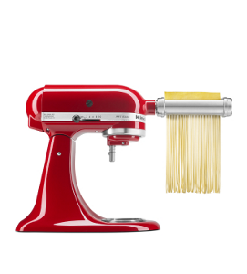 Pasta roller attachment